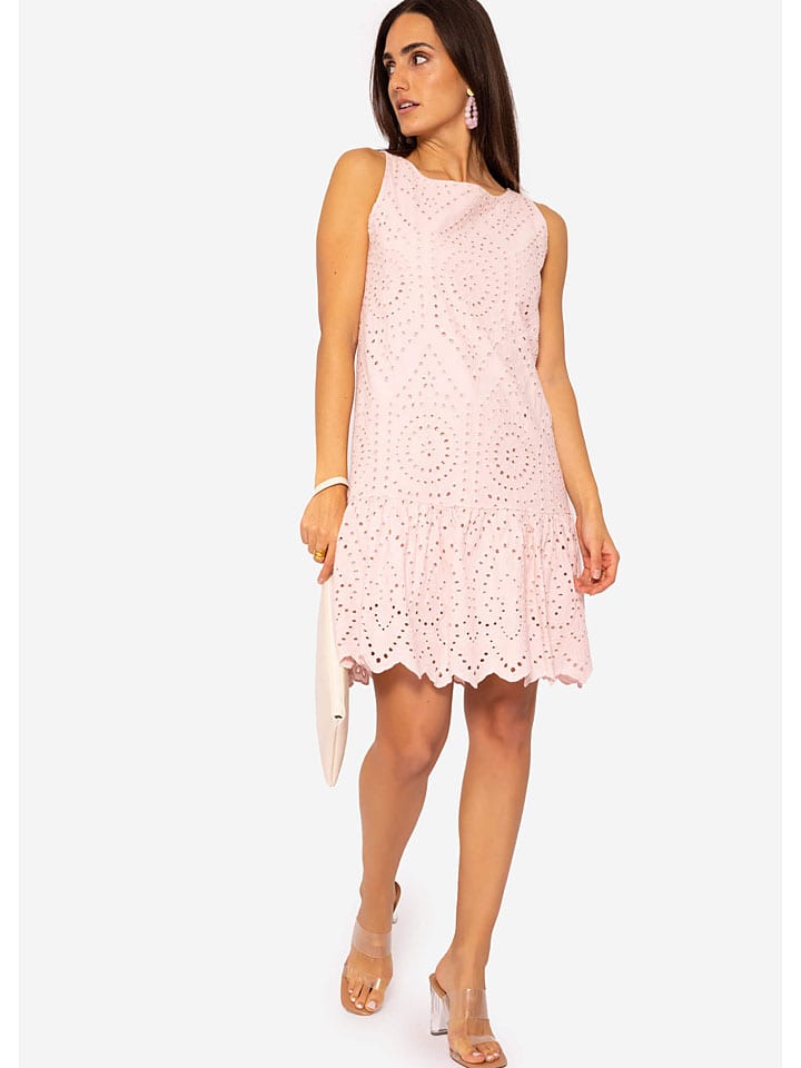 

Короткое платье SASSYCLASSY, цвет rosé