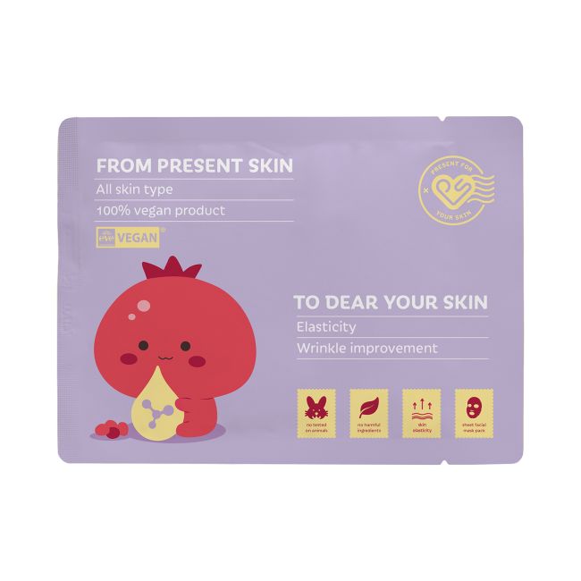 

Маска для лица «Коллаген для вашей кожи» Present Skin, 20 гр