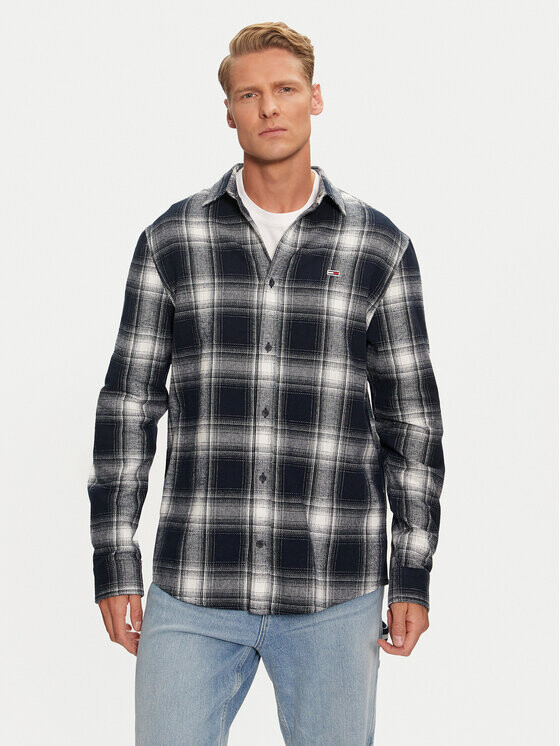 

Рубашка стандартного кроя Tommy Jeans, синий
