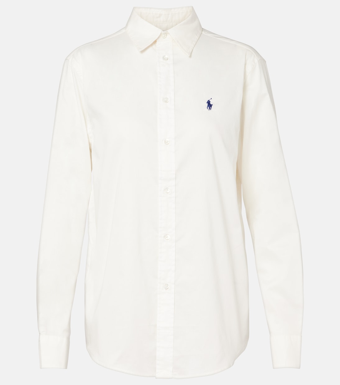 

Хлопковая рубашка Polo Ralph Lauren, Trophy Cream