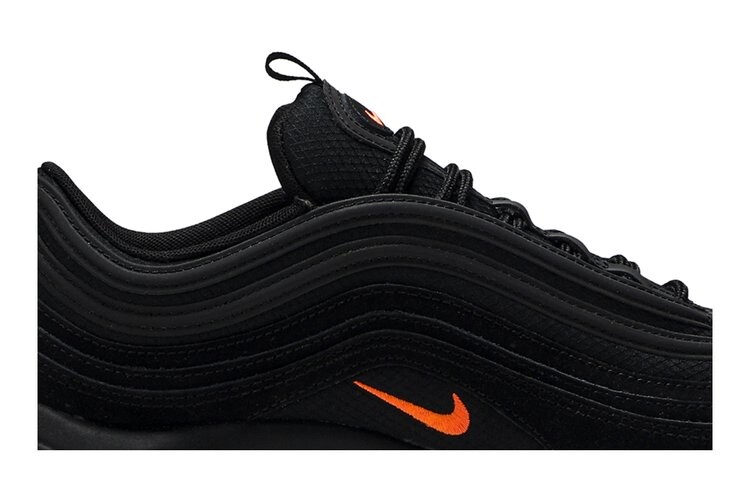 Кроссовки Nike Air Max 97 'Black Crimson', черный — фото 2