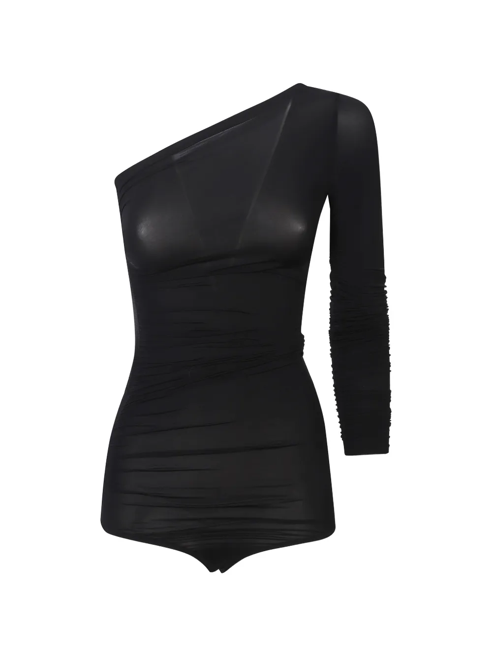 

Боди на одно плечо Wolford, черный
