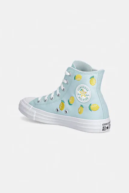 Кеды высокие CHUCK TAYLOR ALL STAR Converse, бирюзовый — фото 3
