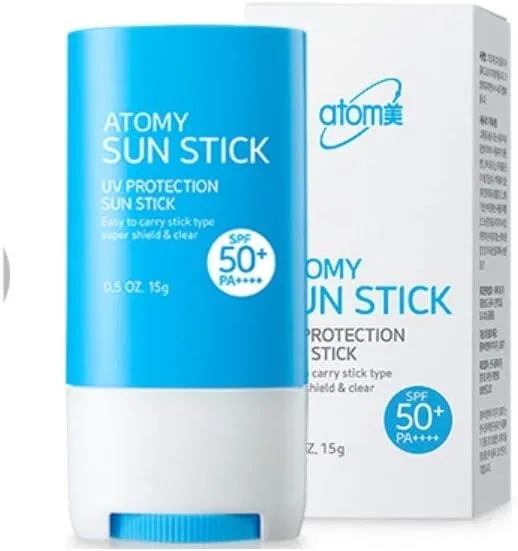 Солнцезащитный стик для лица и тела Atomy, SPF 50+/PA+++, 15 г