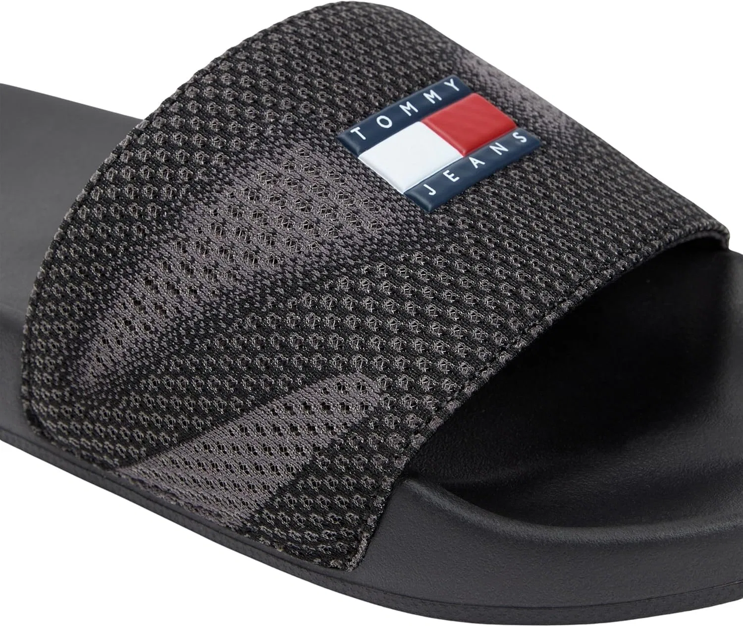 Мужские летние сандалии Tommy Jeans TJM, размер 26, модель Em0em01697, Black Zinc Grey — фото 4