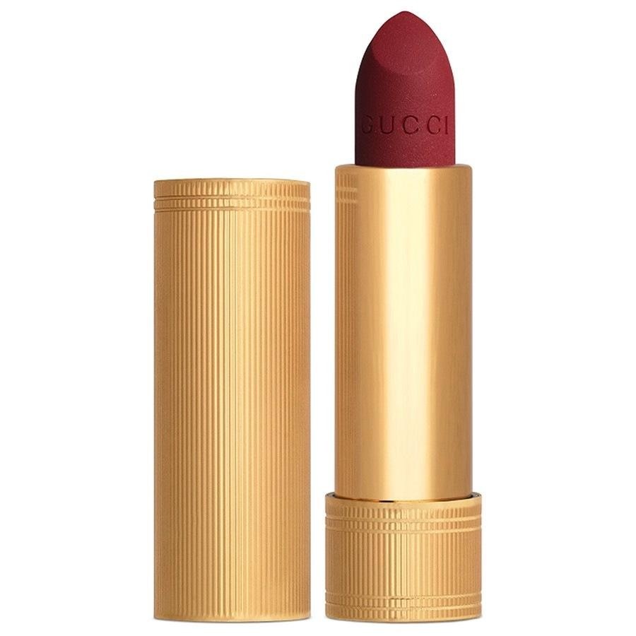 

Помада для губ gucci beauty rouge à lèvres mat Gucci, nr. 504 - myra crimson, вес 3.5 гр.