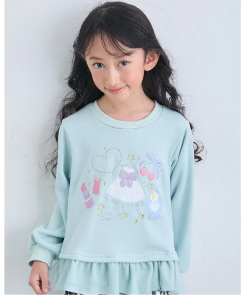 Толстовка с велюровой подкладкой и принтом