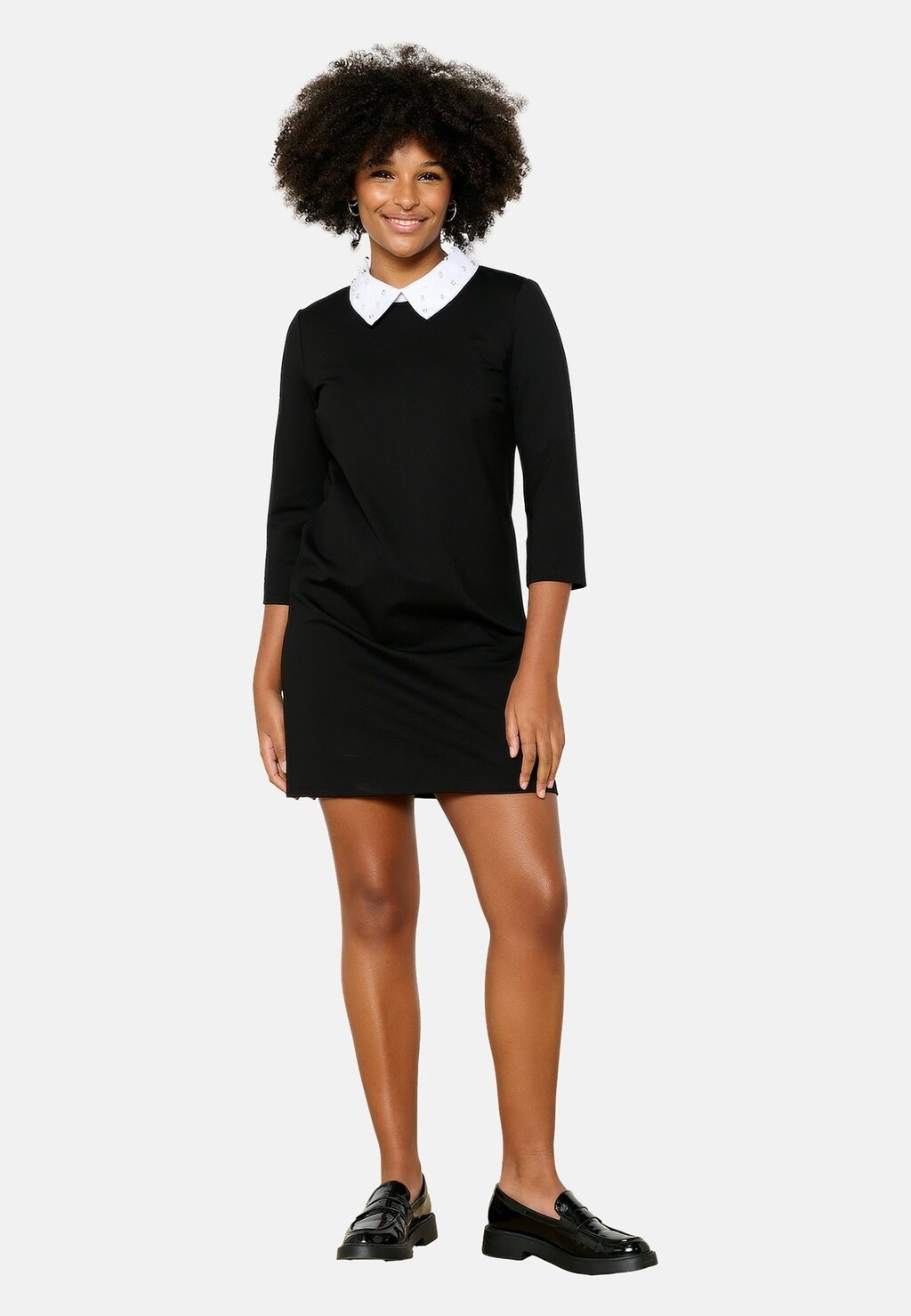 

Платье-рубашка STRAIGHT WITH COLLAR LolaLiza, черный