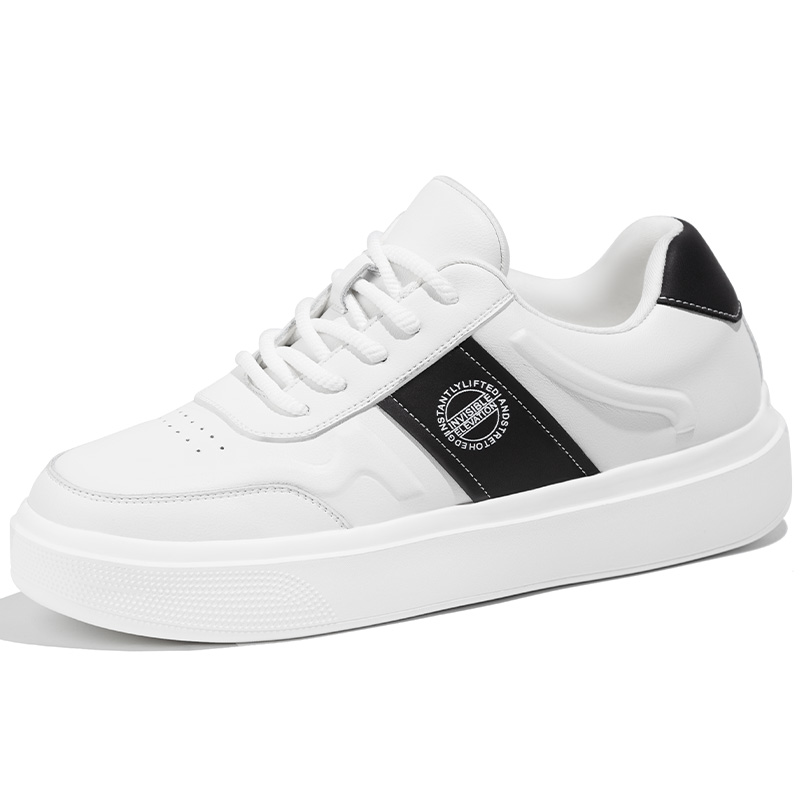 

Амортизирующие легкие дышащие низкие скейтбордские кроссовки для мужчин белые SULEGAO