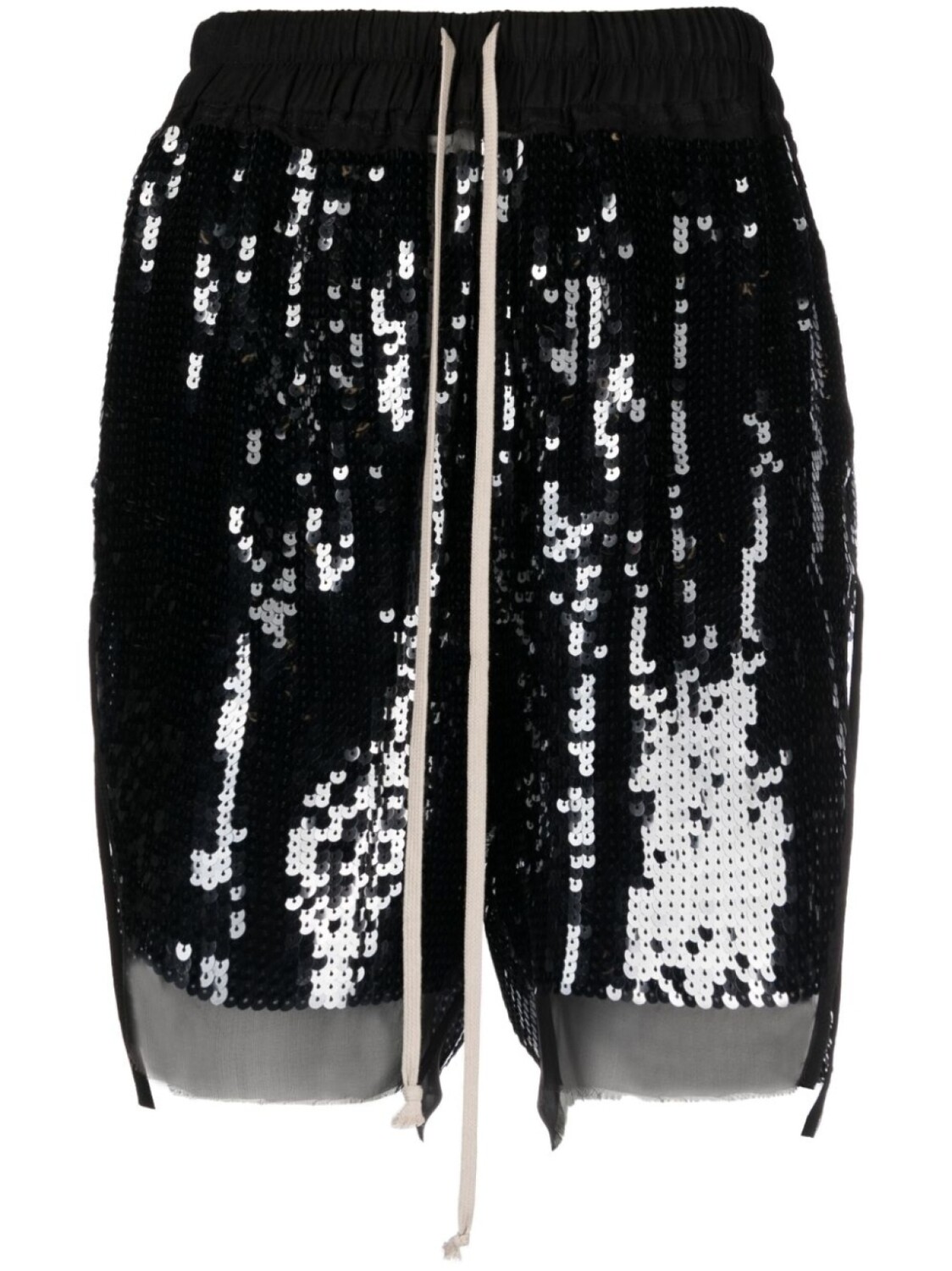 

Rick Owens спортивные шорты с пайетками, черный