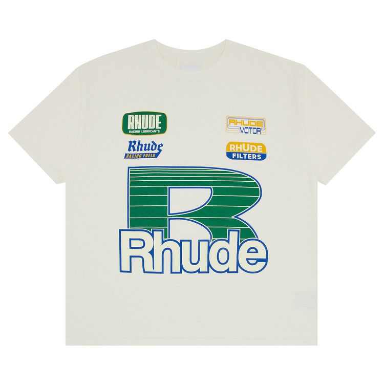 

Футболка Rhude Roadway Racing Tee, Vintage White