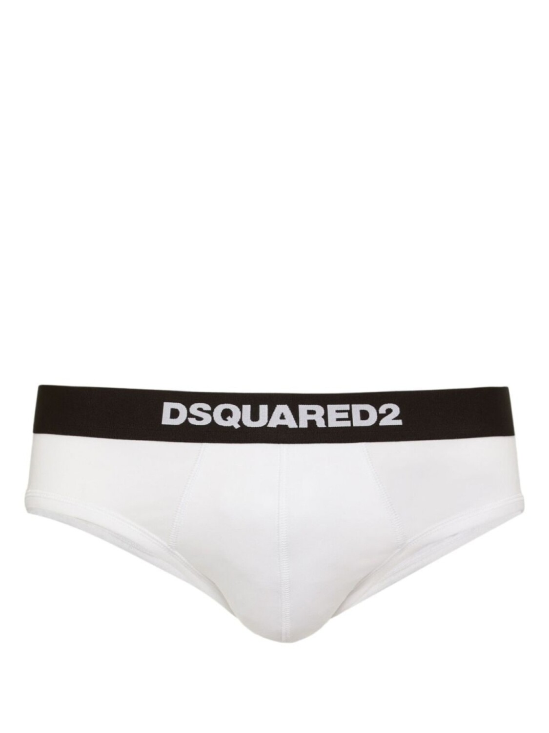 

DSQUARED2 трусы-брифы с логотипом, белый