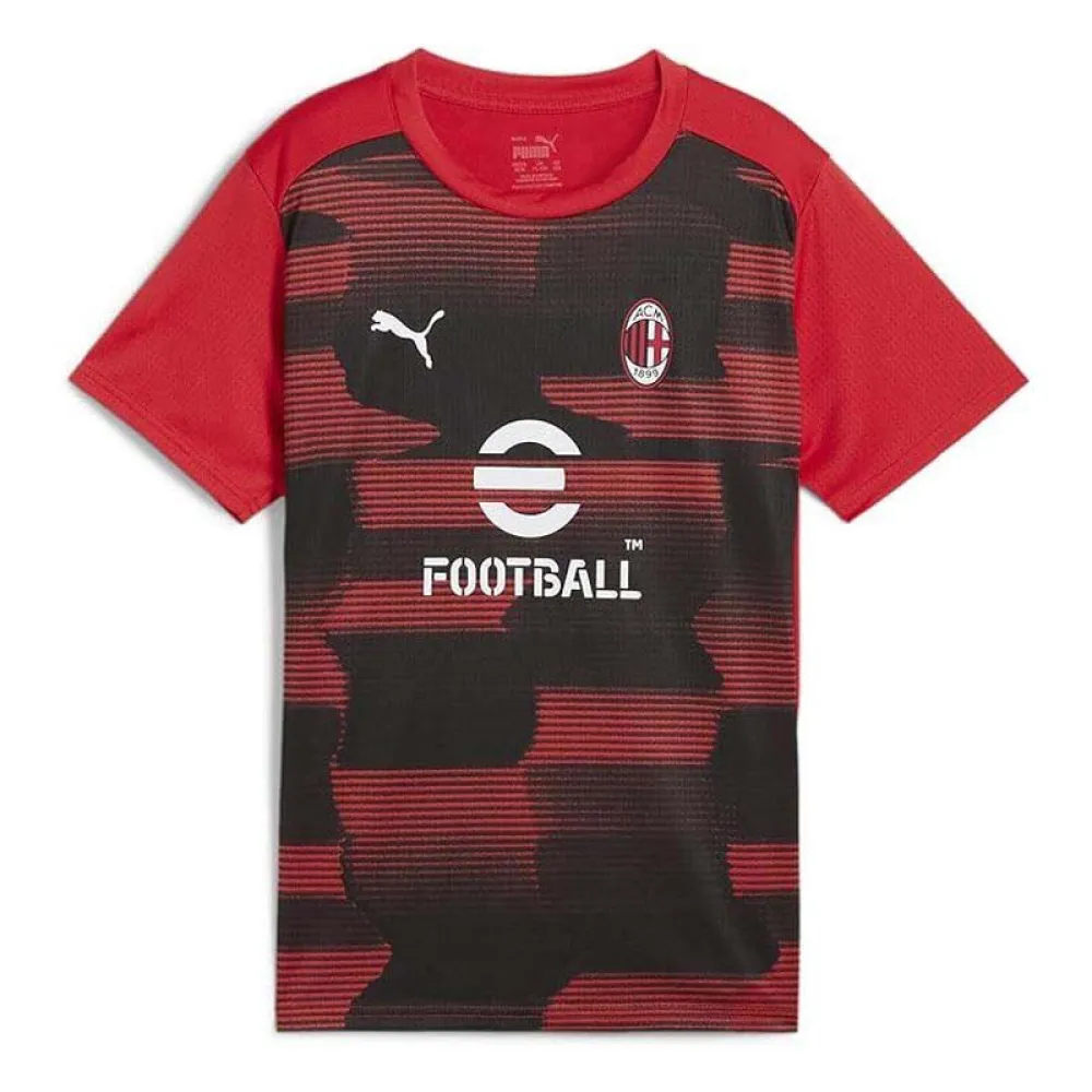 

Футболка с коротким рукавом Puma AC Milan 24/25 pre match junior, красный