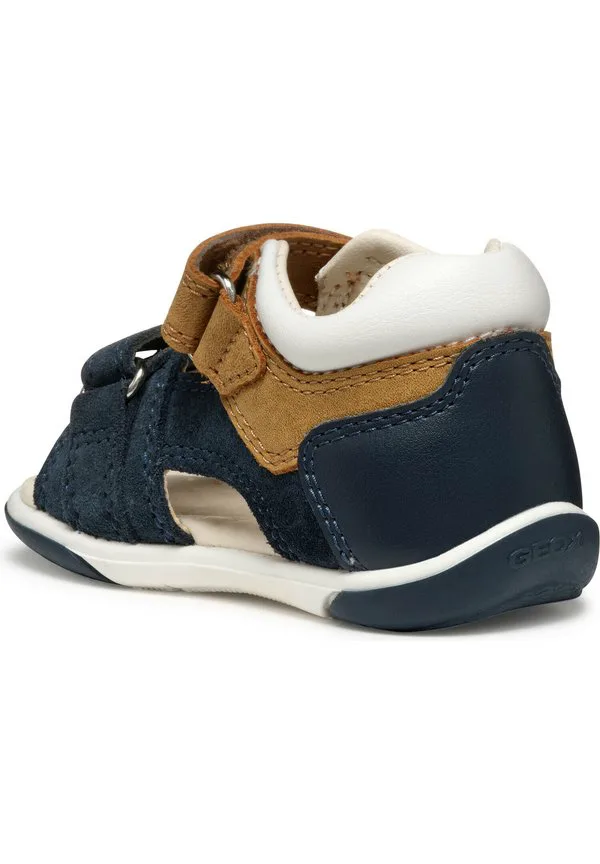 Сандалии zapito для ходьбы Geox, Navy Caramel — фото 4