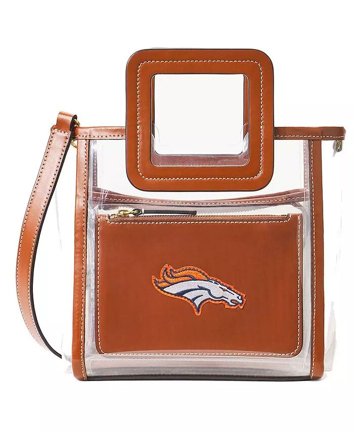 

Женская прозрачная мини-сумка Shirley Denver Broncos Staud, коричневый