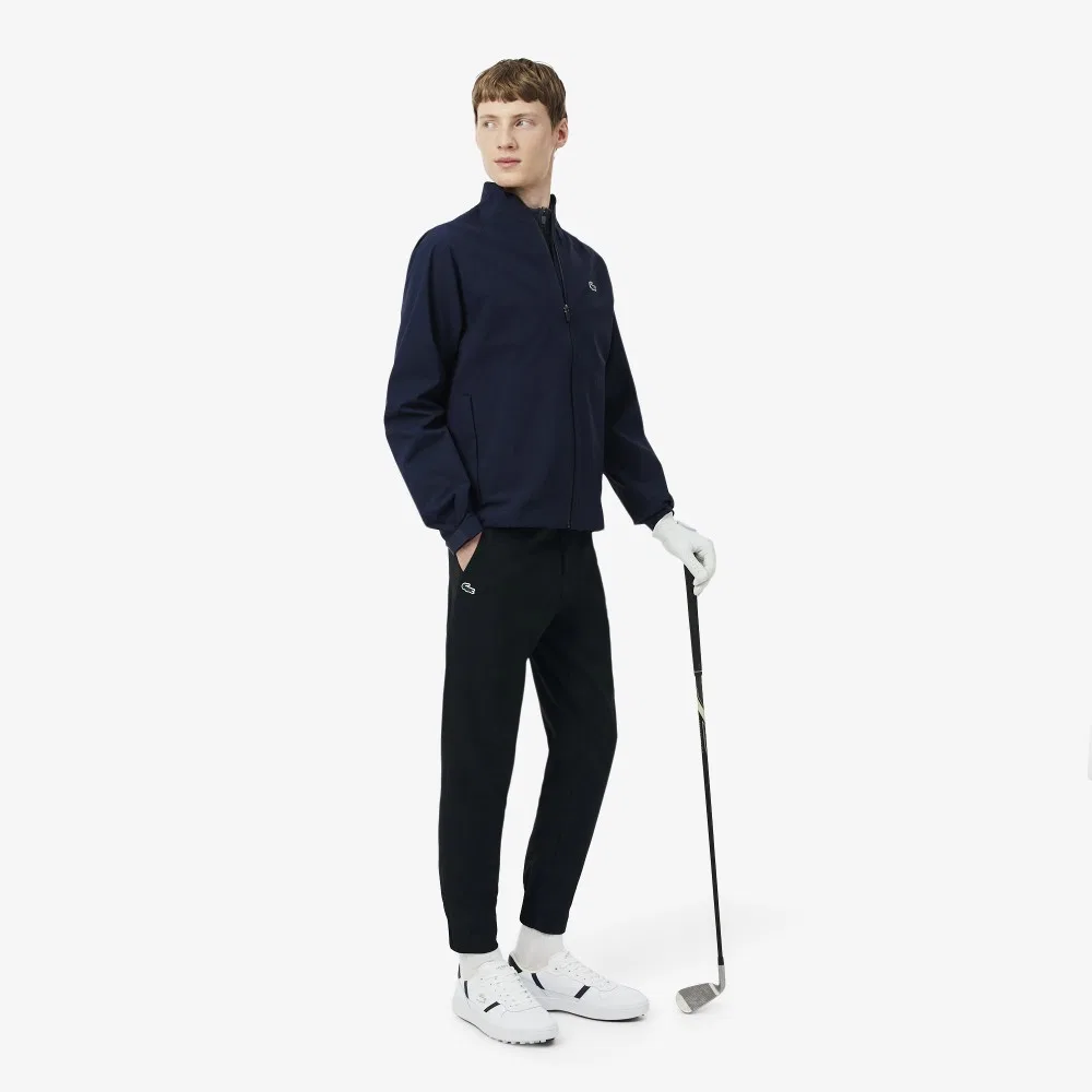 Мужские гольф-джоггеры чёрные от Lacoste — фото 4
