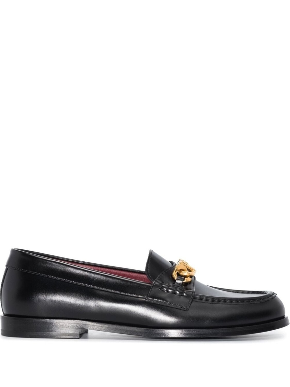 

Valentino Garavani лоферы с декором VLogo Chain, черный