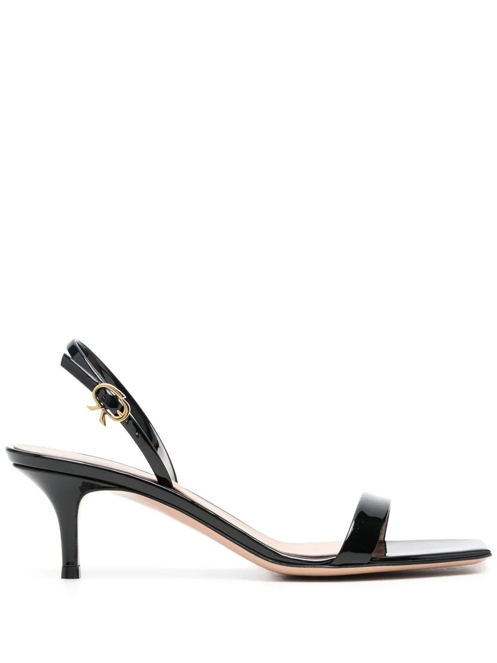Босоножки Ribbon Kitten 55 Gianvito Rossi, черный