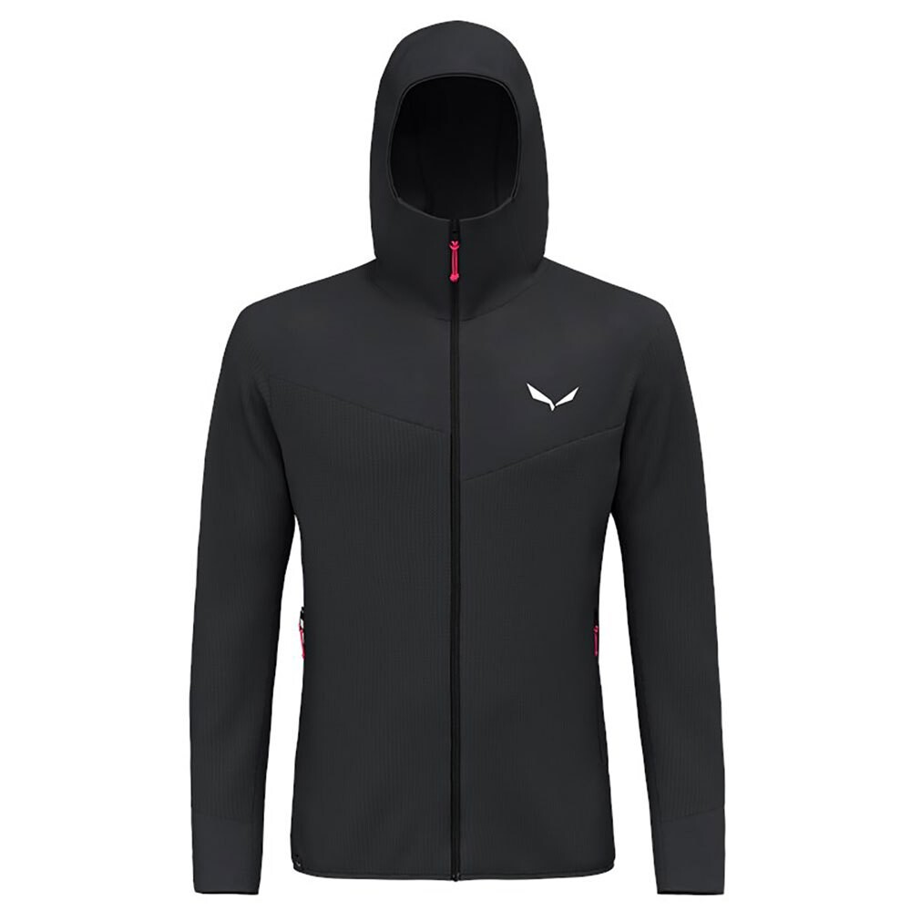 

Худи Salewa Puez Waffle HYB PL HD, черный
