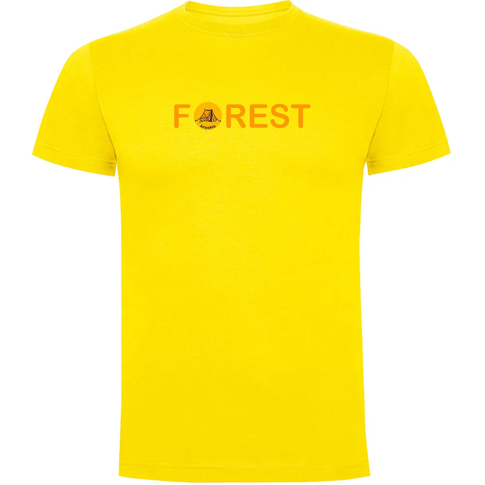 

Футболка с коротким рукавом Kruskis Forest, желтый