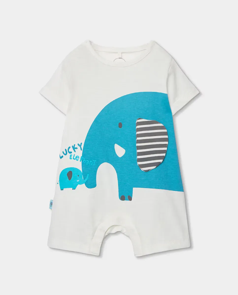 Короткий комбинезон для мальчика Boboli, Azul Océano
