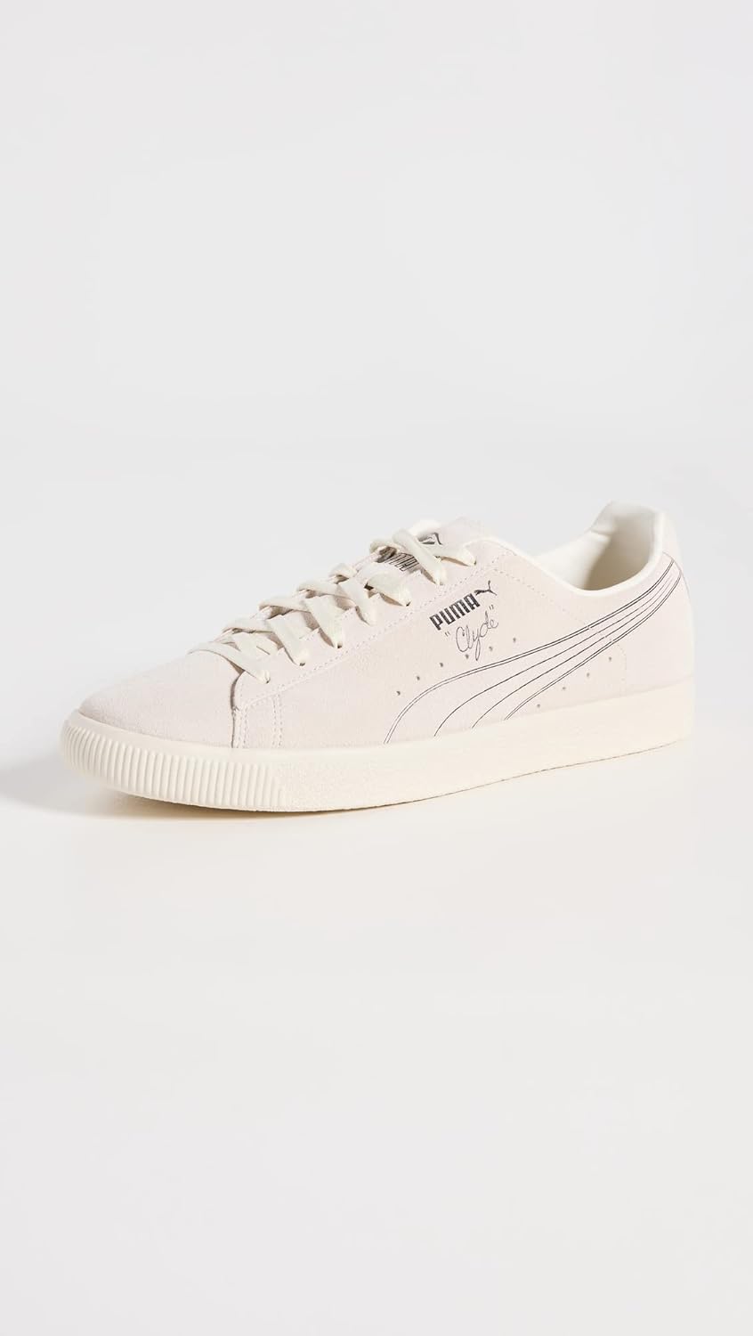 Мужские кроссовки PUMA Select Clyde No. 1, слоновая кость/серый — фото 2