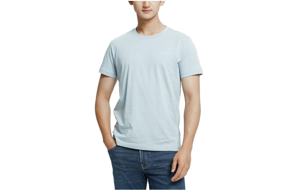

Футболка мужская синяя Calvin Klein, синий