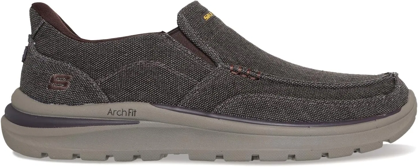 Мужские туфли Skechers Arch Fit Superior - Talbert, Chocolate Brown Chocolate — фото 2