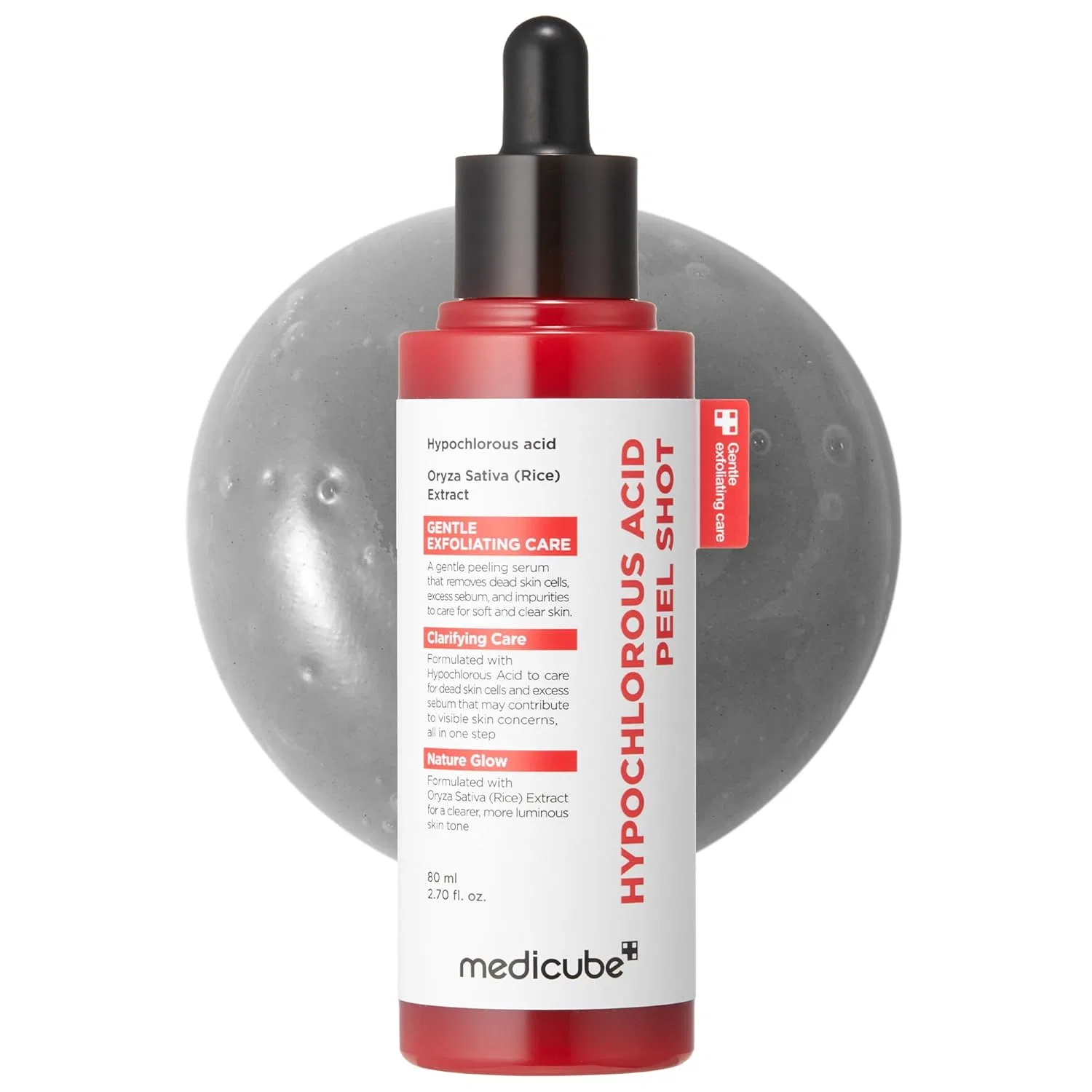 Сыворотка Medicube — Отшелушивающая «Peel Shot with Hypochlorous Acid» от, 80 мл