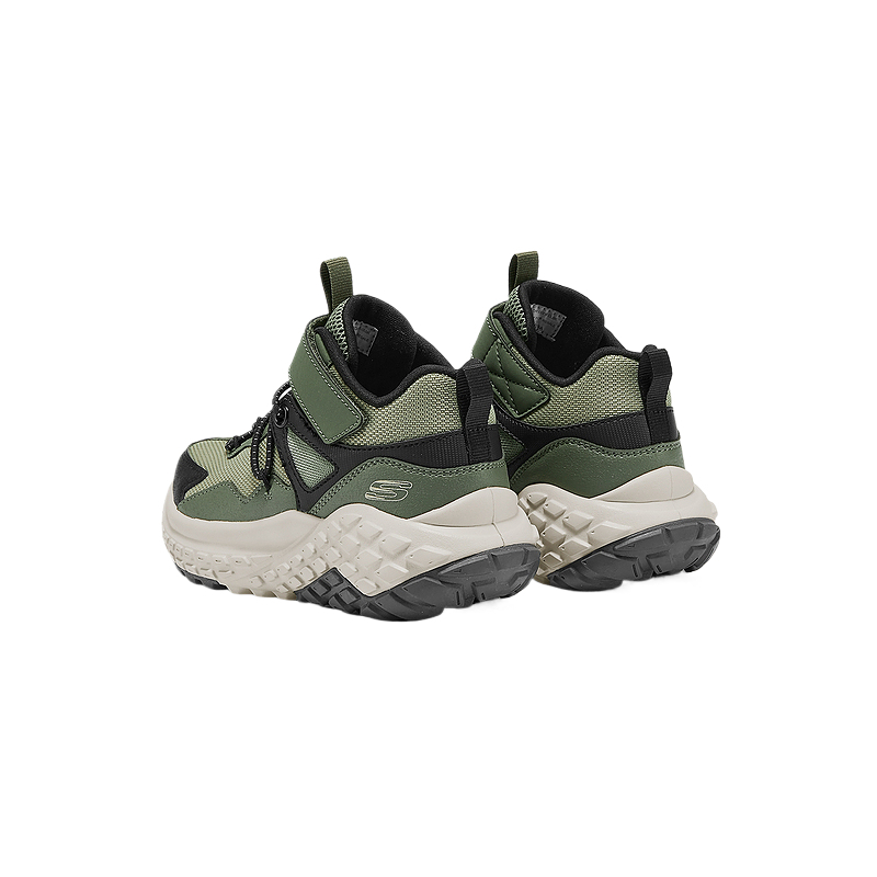 Skechers Kids Детские зимние ботинки для мальчиков olive — фото 3