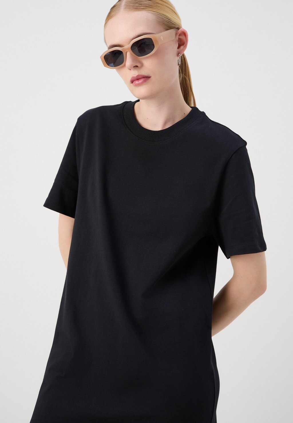 

Платье из джерси ROUND NECK SLITS Marc O'Polo DENIM, черный