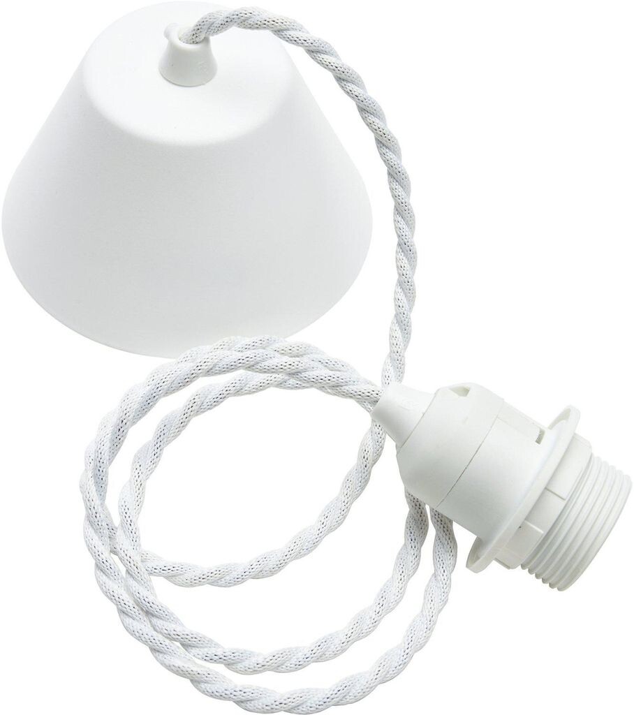 

PR Home Cordset подвеска-вешалка E27 с витым текстильным кабелем белый 120см