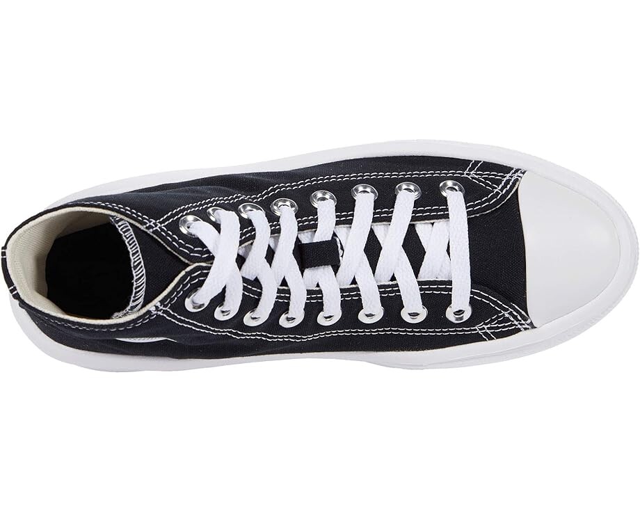 Кроссовки Converse Chuck Taylor All Star Move High Top Platform, цвет Black/Natural Ivory/White — фото 2