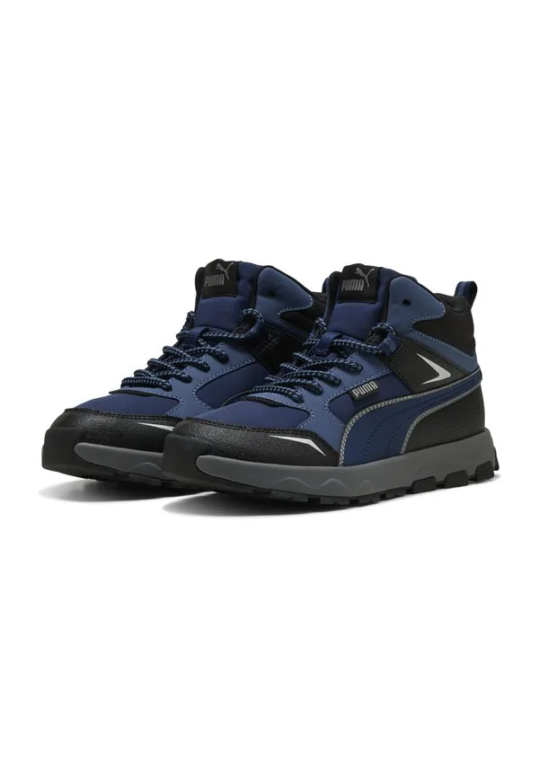 Горные кроссовки evolve trail junior Puma, Persian Blue-Cool Dark Gray- Black — фото 2