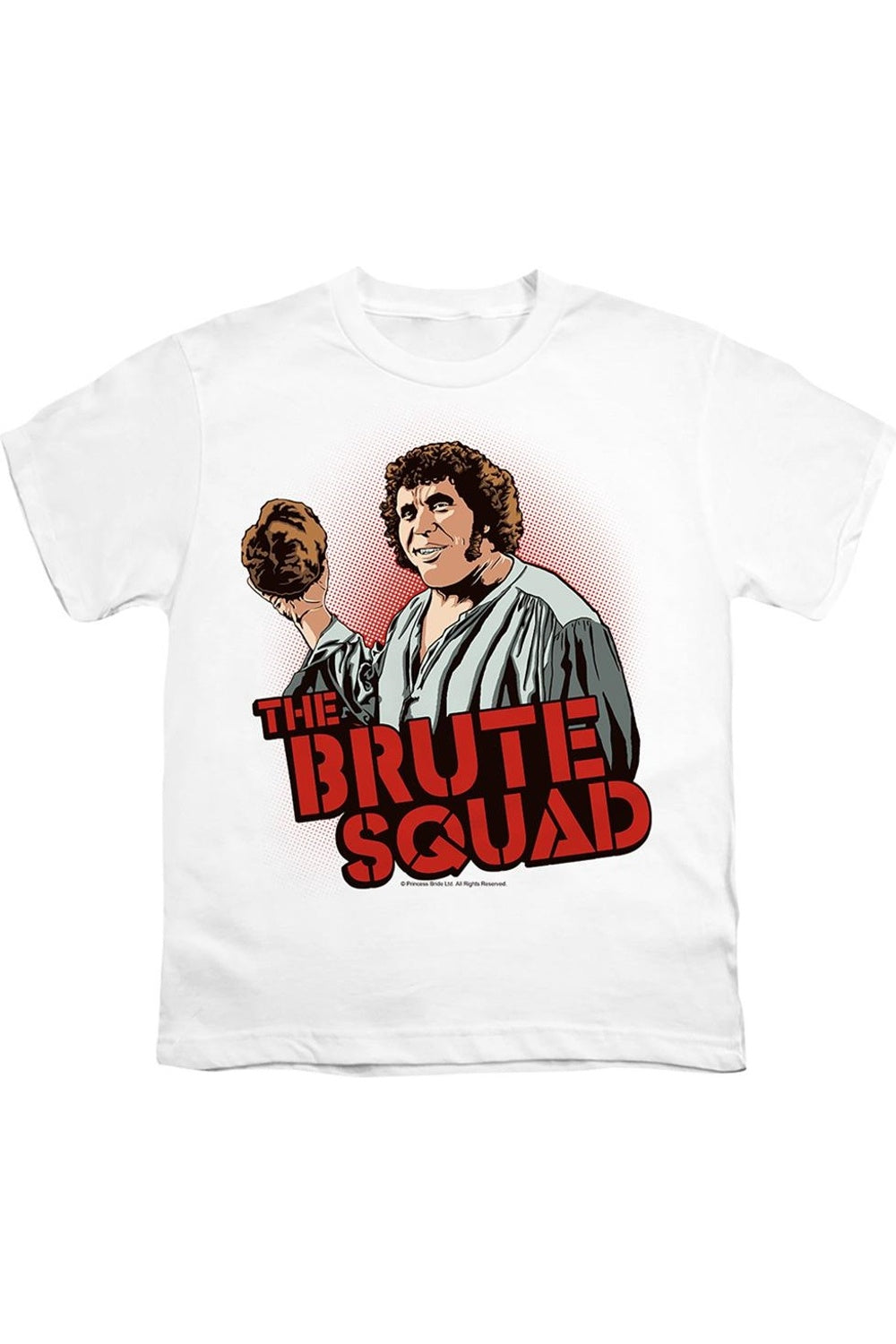 

Футболка с коротким рукавом "Brute Squad" из фильма "Принцесса-невеста" для детей Gildan, белый