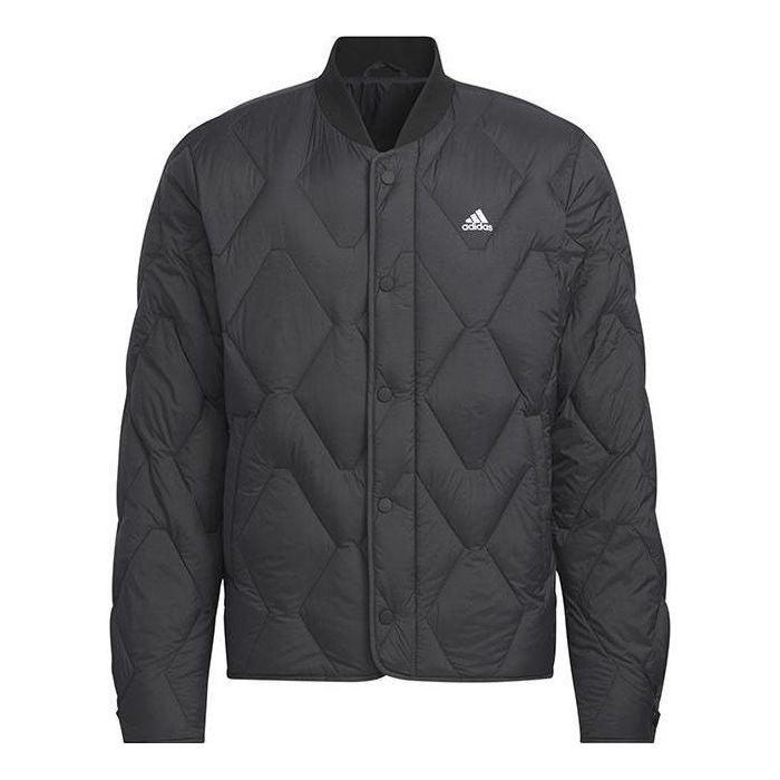

Куртка adidas Regular Varsity Down Jacket 'Black', черный