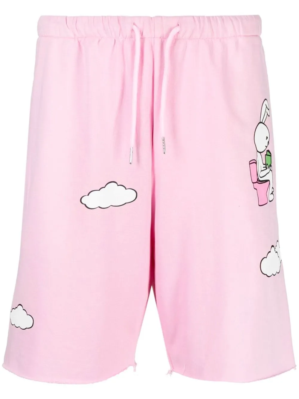 

Спортивные шорты Bunny and Clouds Natasha Zinko, розовый