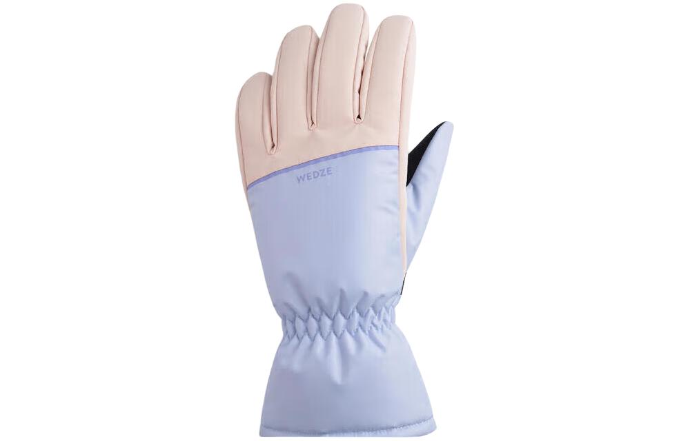 

Лыжные перчатки Unisex DECATHLON, розово-фиолетовые