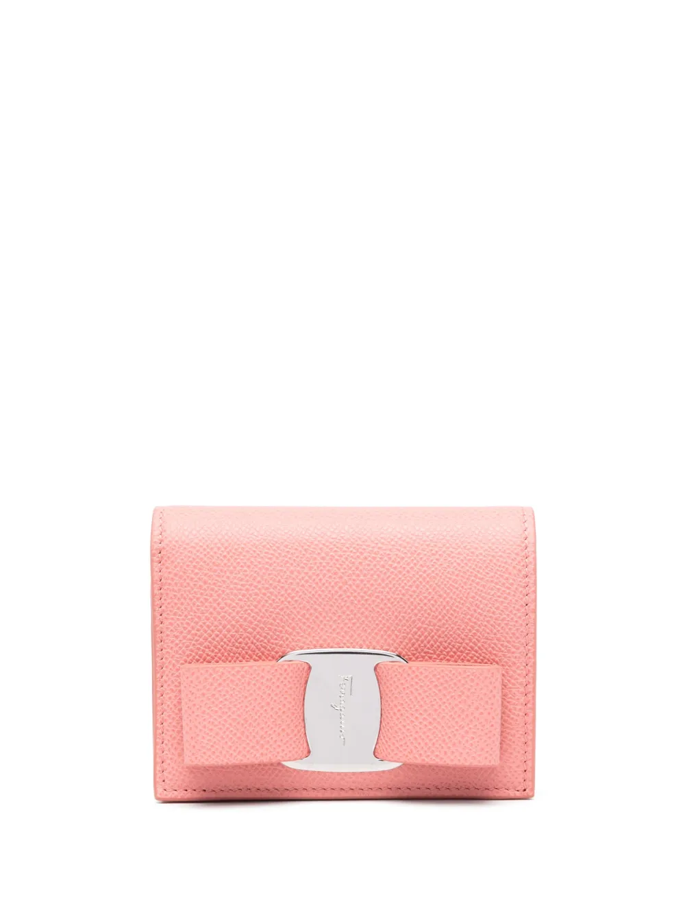

Кошелек с бантом Ferragamo, розовый