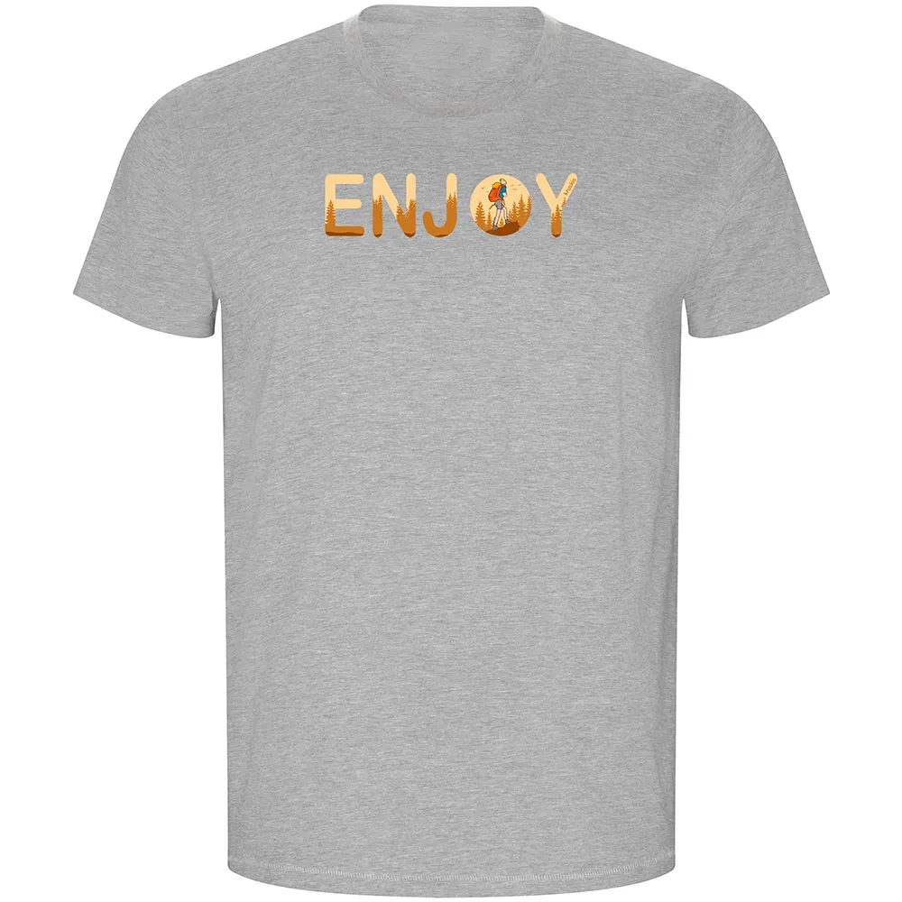 

Футболка с коротким рукавом Kruskis Enjoy ECO, серый