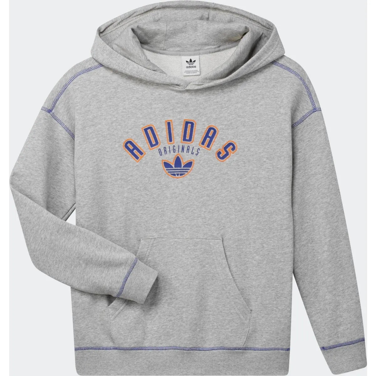 

Детская толстовка с логотипом Play Originals adidas, серый