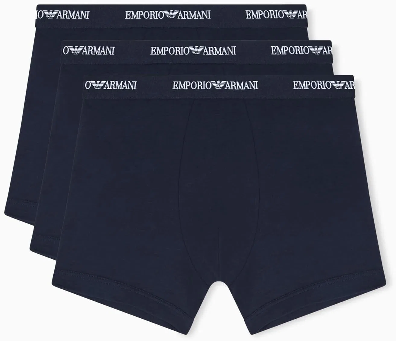 Боксеры хлопковые Emporio Armani, Armani Blue