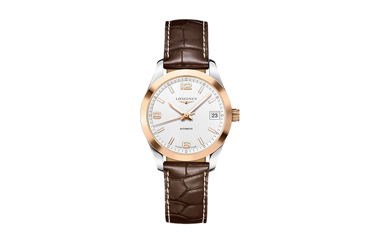 

LONGINES Часы Women's Conquest Classic Collection Watch, Silver Dial