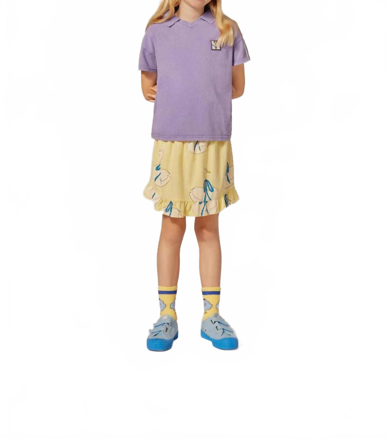 

Юбка Swans Allover в желтом цвете The Campamento