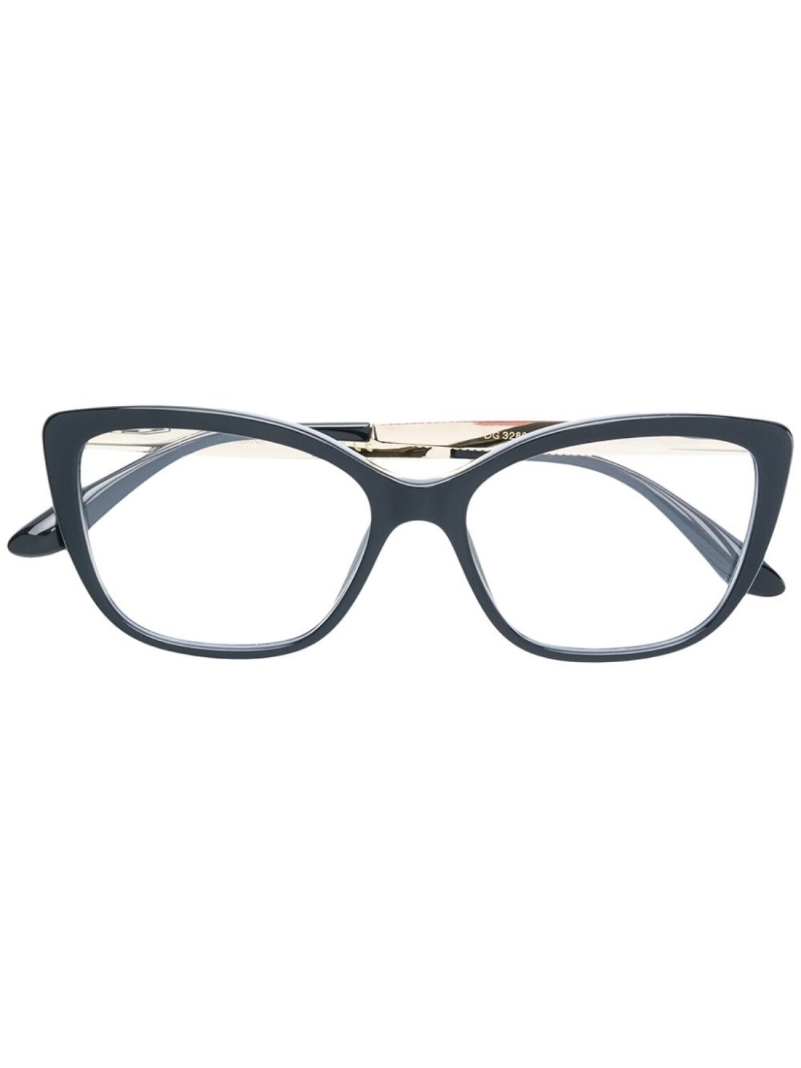 

Dolce & Gabbana Eyewear очки в квадратной оправе, черный