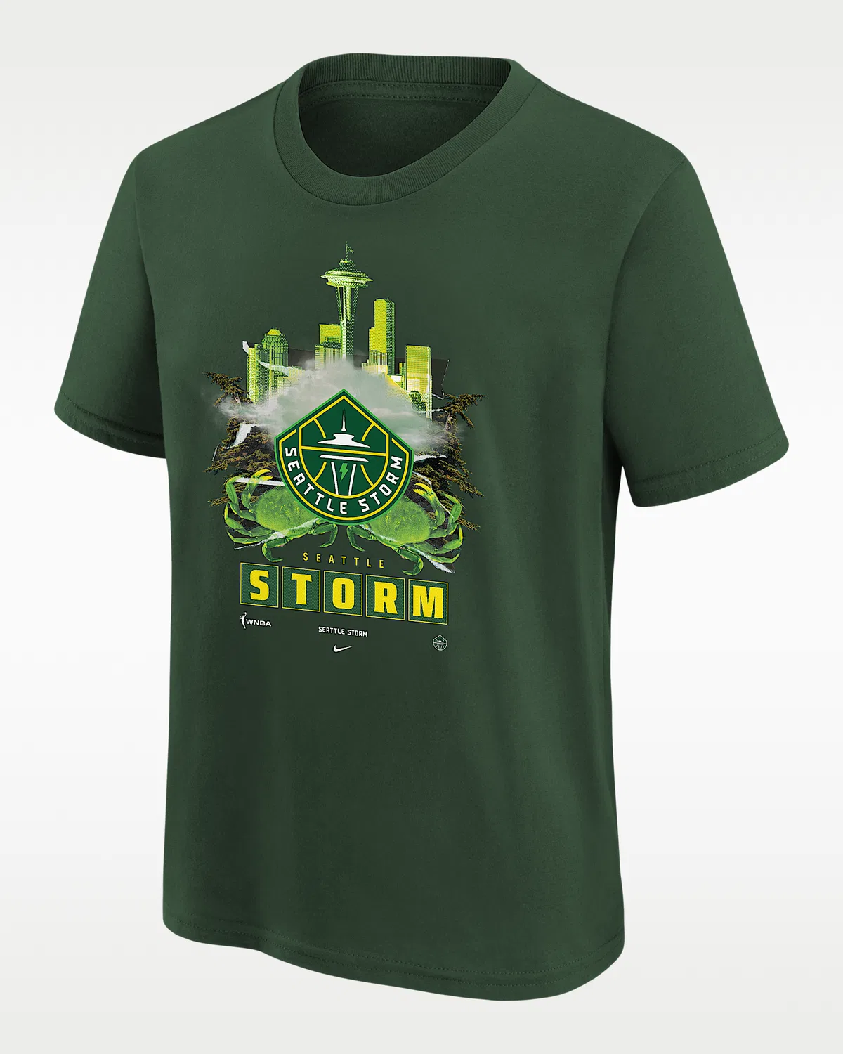Детская футболка Nike WNBA Seattle Storm, Fir