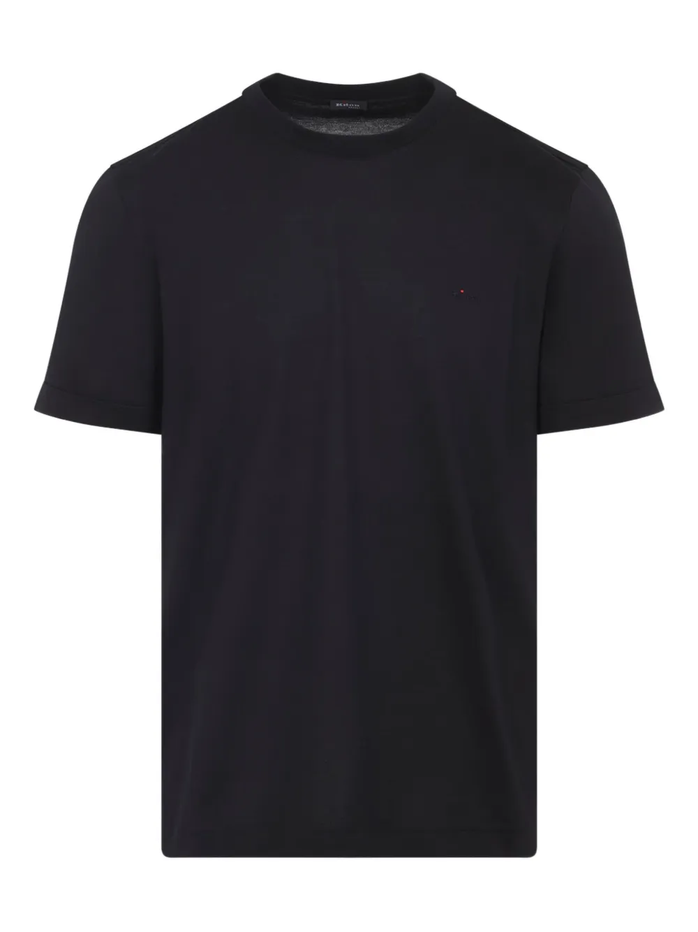 

Футболка из шелковой смеси Kiton, черный