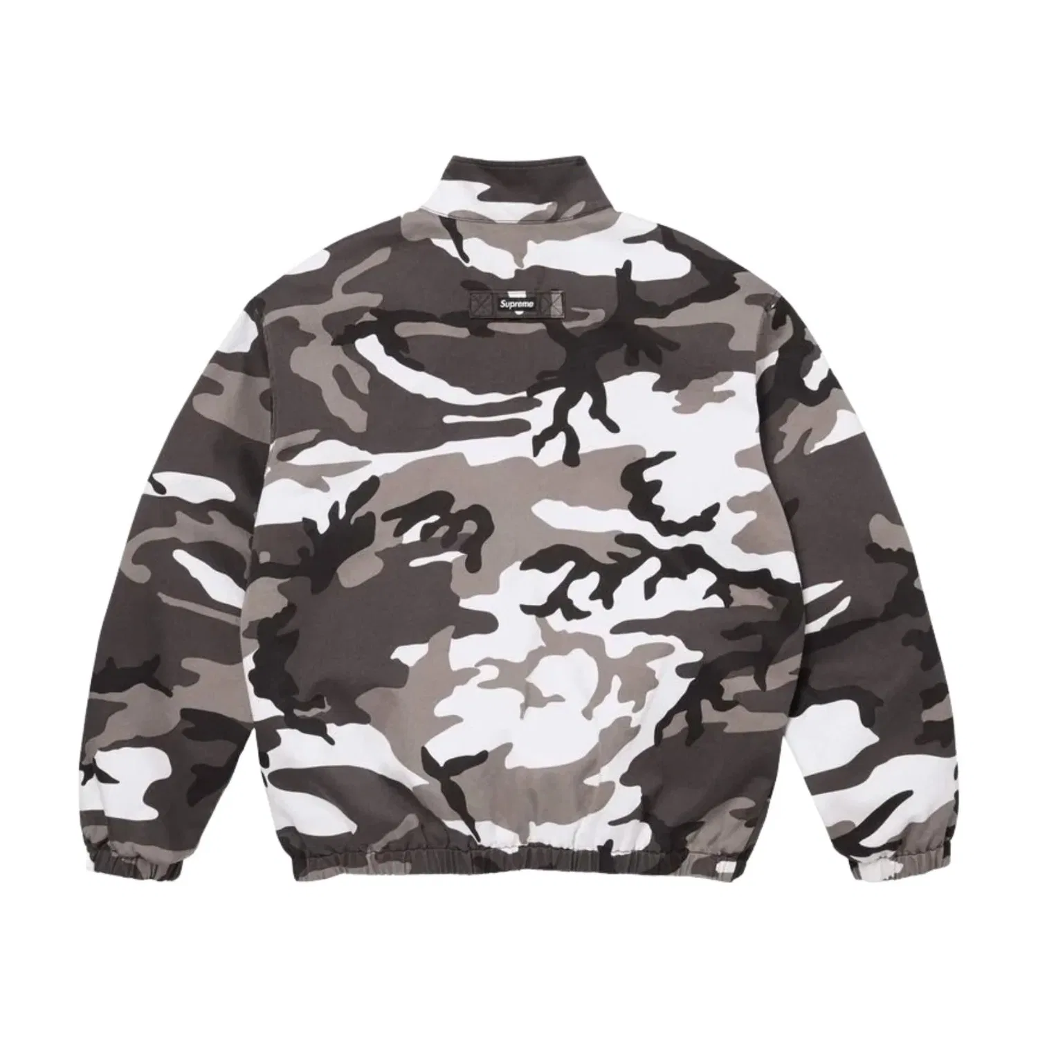 Куртка Supreme SS26 Harrington Jacket 'Snow Camo' SUP-SS26-268-SMO, белый — фото 3