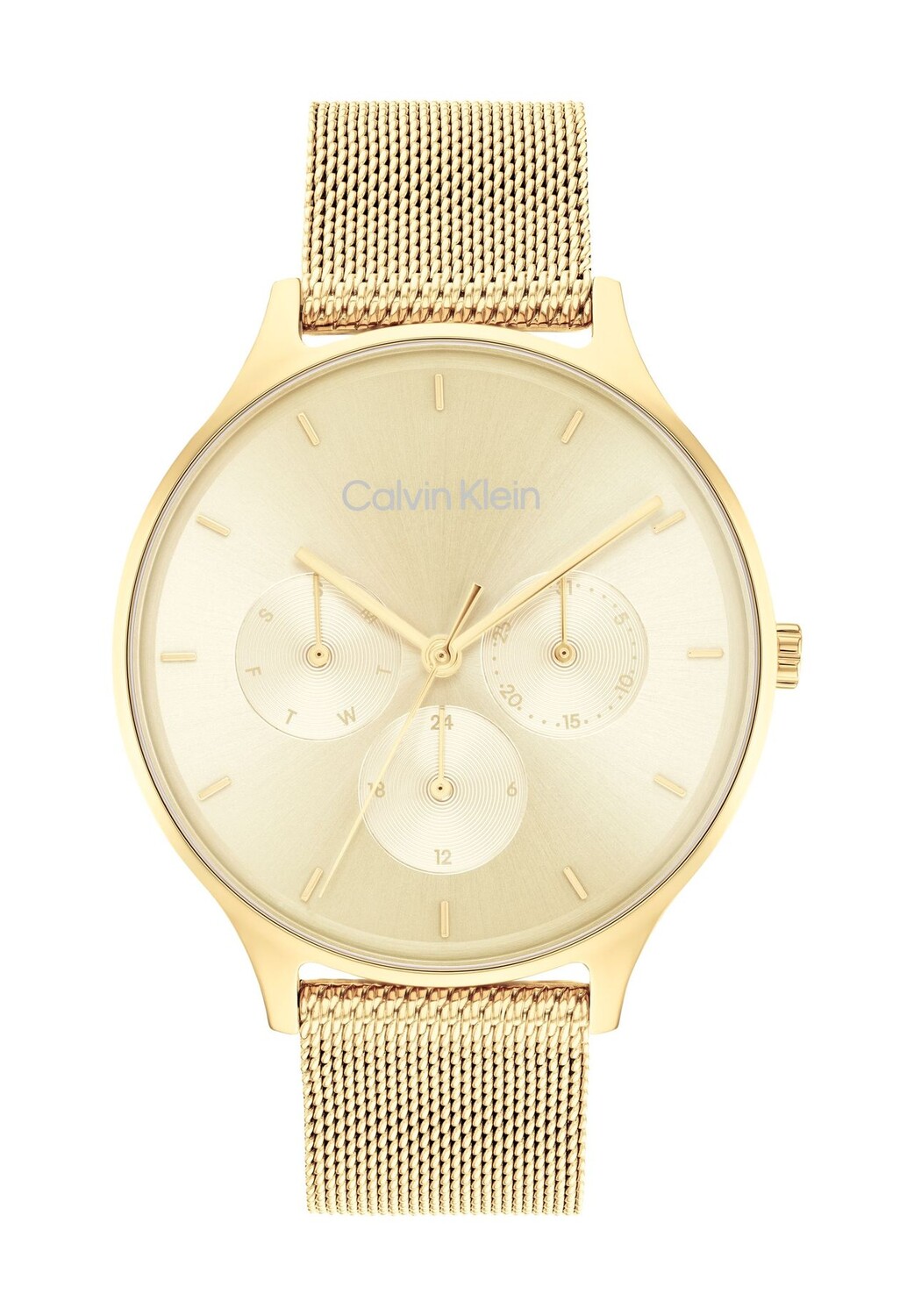 

Женские часы Timeless Multifunction 25200103 Calvin Klein, золото