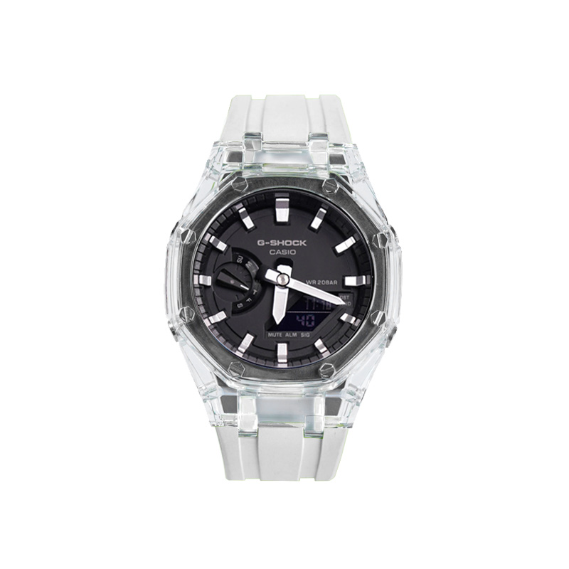 

CASIO Часы Retrofit Series Quartz Movement Fluoroelastomer Strap Watch Unisex Black Dial